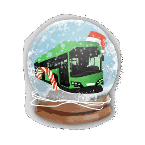 Bergisch Gladbach Bus Sticker by House of Yas