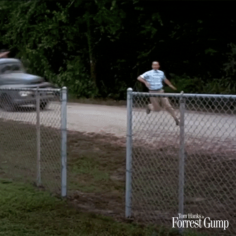 Tom Hanks Run Forest GIF by Paramount Movies