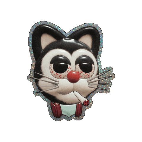 Stoner Smoker Sticker by The LSD Hotel