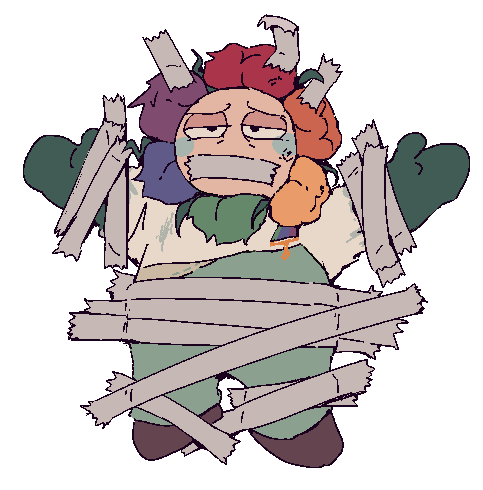 Sad Punishment Sticker