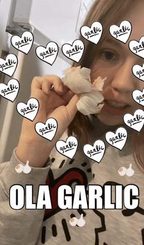Garlic GIF by Ola Dałek