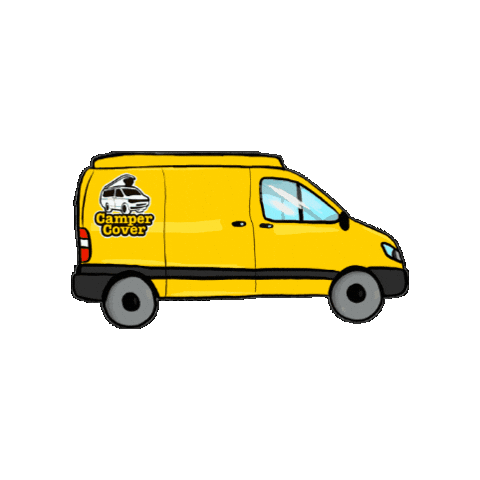 Travel Road Sticker by Campercover