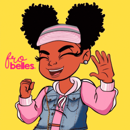 Afro Hair Coco GIF by Frobelles