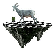 Drunk Goat Sticker