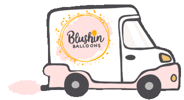 Blushin Balloons Sticker