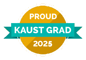 Commencement Classof2025 Sticker by King Abdullah University of Science and Technology (KAUST)