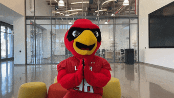 Let Me Stop You Right There Big Red GIF by Lamar University