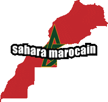 Sahara Marocain Sticker