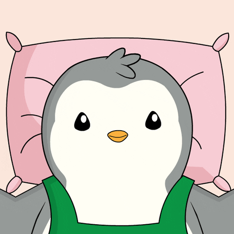 Eyes Relaxing GIF by Pudgy Penguins