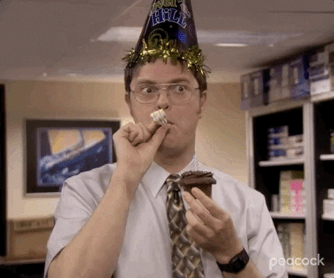 Birthday-office GIFs - Get the best GIF on GIPHY