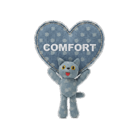 Cat Love Sticker by comfortseoul