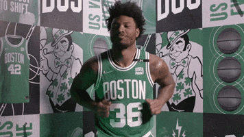 Happy Marcus Smart GIF by Boston Celtics