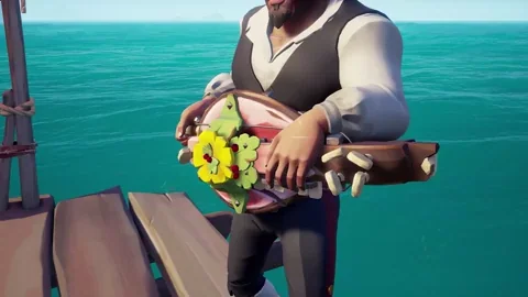 Pirate Hurdy Gurdy GIF by Sea of Thieves