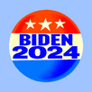 Biden 2024 button