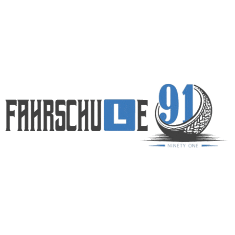 Fahrschule 91 Sticker