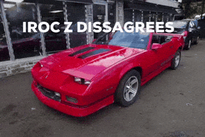 Camaro Iroc GIF