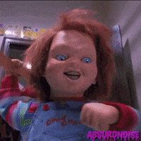 childs play horror GIF by absurdnoise