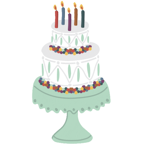 Birthday cake GIF, cake transparent background PNG clipart | HiClipart
