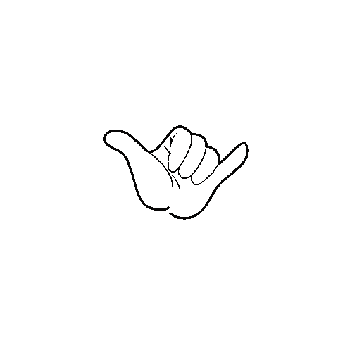 Shaka Sticker by Hawaiiverse