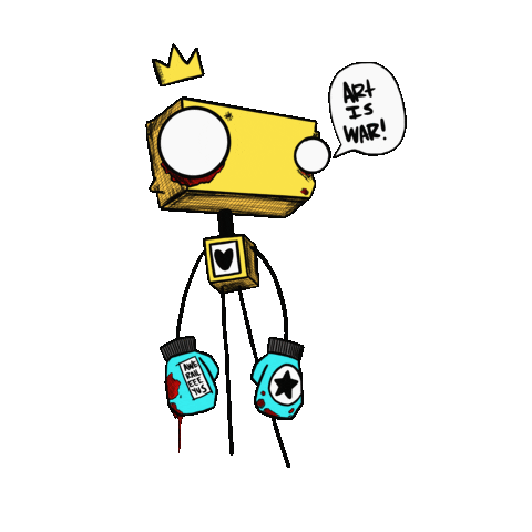 Bobtherobot Sticker