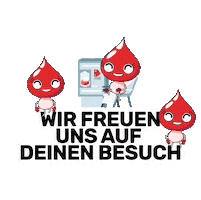 Happy Blood Sticker by blutspendesuhl