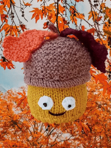 Fall Drowning GIF by TeaCosyFolk