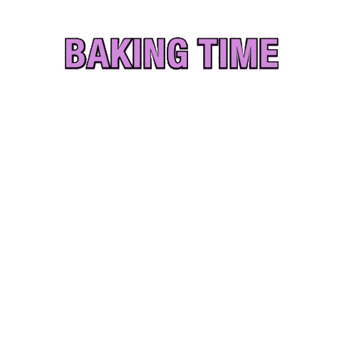 Time Baking Sticker by dreifarbenpanda
