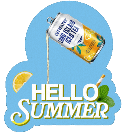 Long Island Iced Tea Sticker by Cutwater