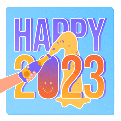 New Year Illustration GIF by Yiannis Liolios
