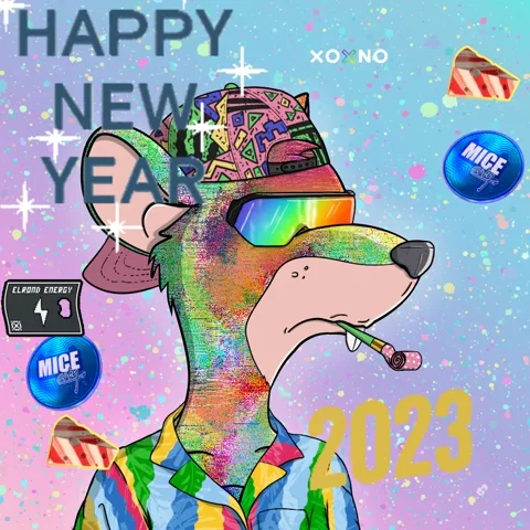 Happy New Year Crypto GIF