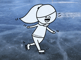 Ice Skating GIF