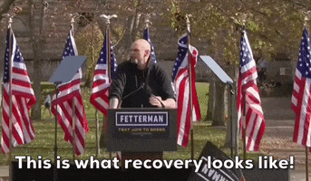 Pennsylvania Senate Recovery GIF by GIPHY News