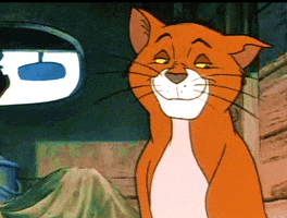 Cartoon gif. Thomas O'Malley in The Aristocats nods with a smug look on his face as he says, “True, true.”