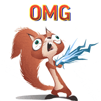 Squirrel Omg GIF by DC League of Superpets