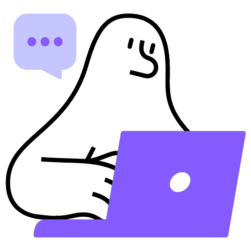 Character Computer Sticker by Melio