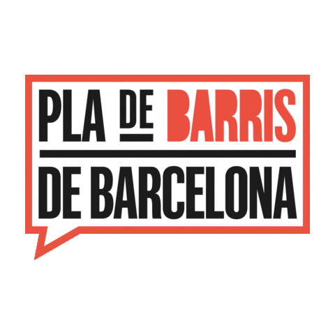 Pladebarris Sticker by Ajuntament de Barcelona