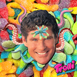 david hasselhoff candy GIF by Trolli