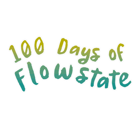 Flowstate Sticker by willaworkshops