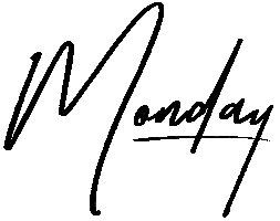 Monday Sticker by Sixtwo Pilates & Yoga