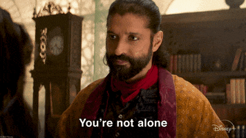 Youre Not Alone Marvel Studios GIF by Disney+
