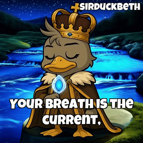 Water Glow GIF by SirDuckbeth