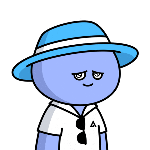 Sad Oh No Sticker by Kudai