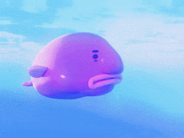 Hang In There Fish GIF by GIPHY Studios 2023