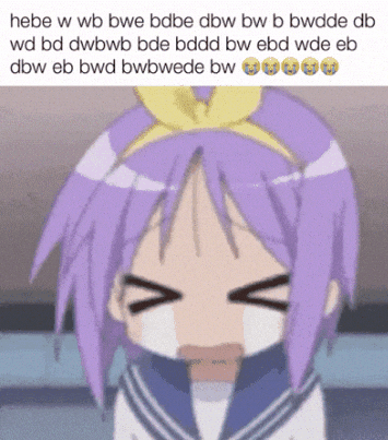 Lucky Star Tsukasa Hiiragi GIF
