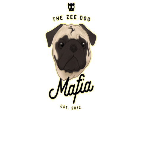 Zeedog Sticker by O.Pug.Fred
