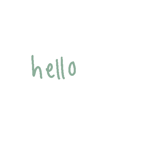 Hello Sticker