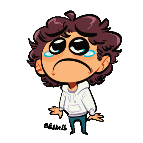 Sad Sticker