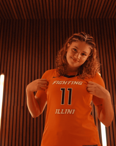 Illinois Fighting Illini GIF by Fighting Illini Athletics