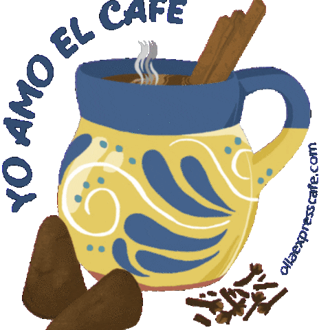 Cafe De Olla Coffee Mug Sticker by Olla express cafe
