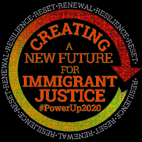 caimmigrant power up powerup cipc immigrant rights GIF